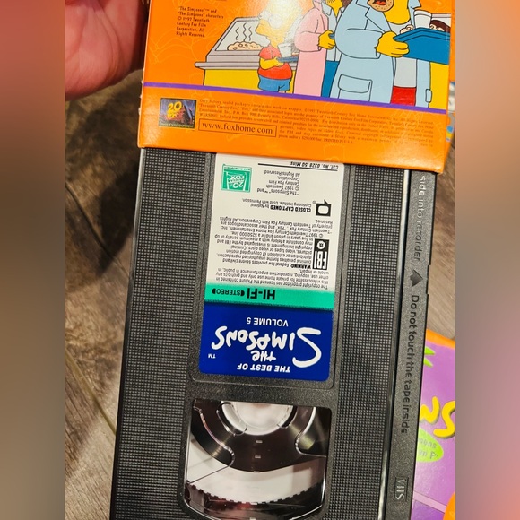 The Best of The Simpsons VHS Lot โ Volumes 4, 5 & 6 (1997) - Picture 14 of 15